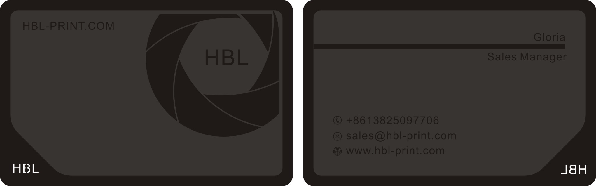 Black Matte Card Template (1)