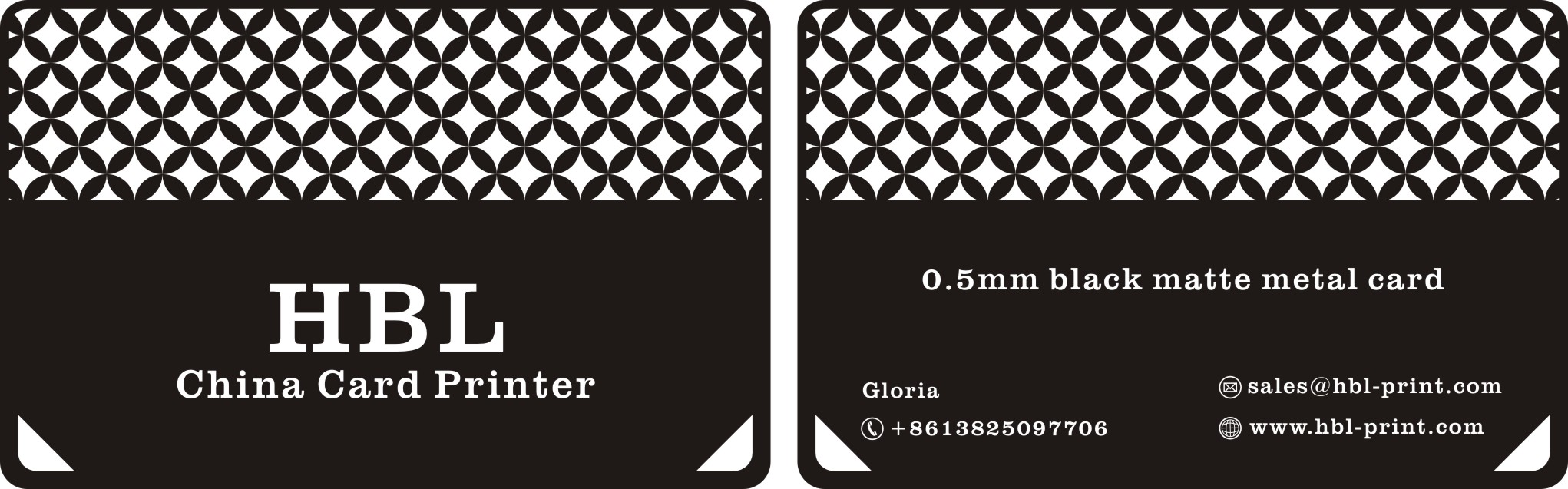 Black Matte Card Template (3)