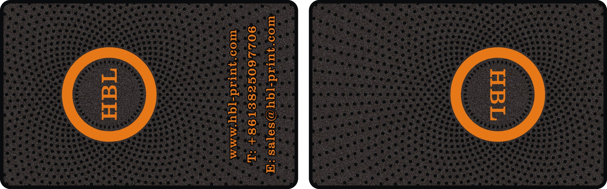 Black Matte Card Template (12)